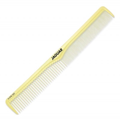 Pente amarelo com texto preto JAGUAR e K.E.-NO 500