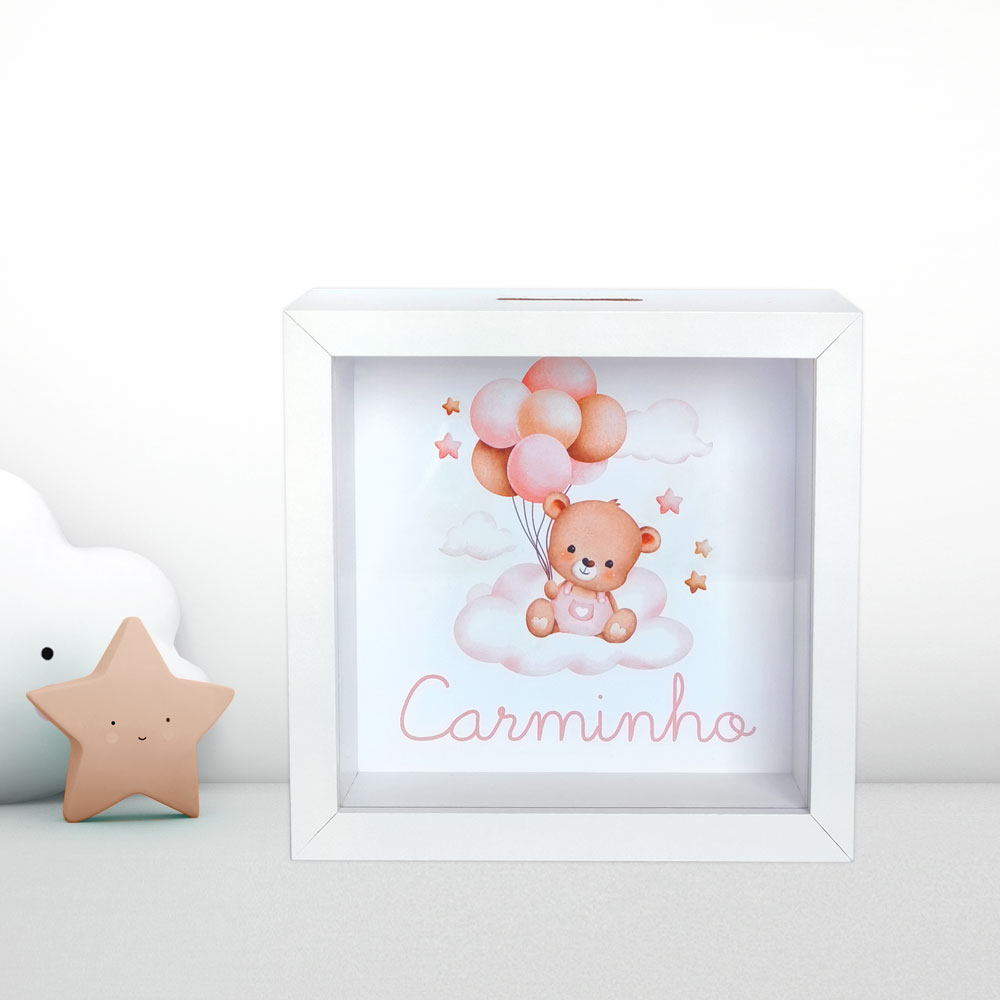 Quadro Mealheiro Balões