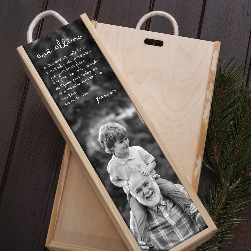 Caixa de Vinho "Amor do Avô"