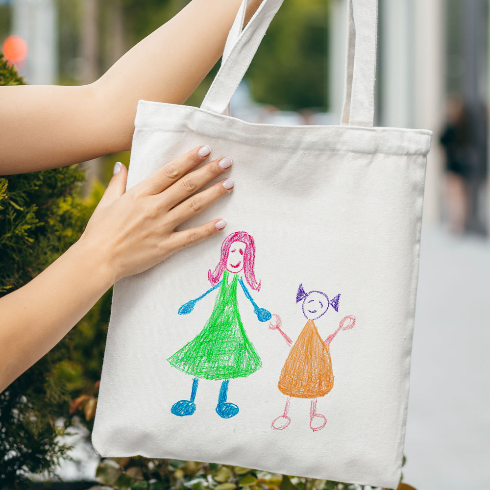 Tote Bag personalizado "Artista lá de Casa"