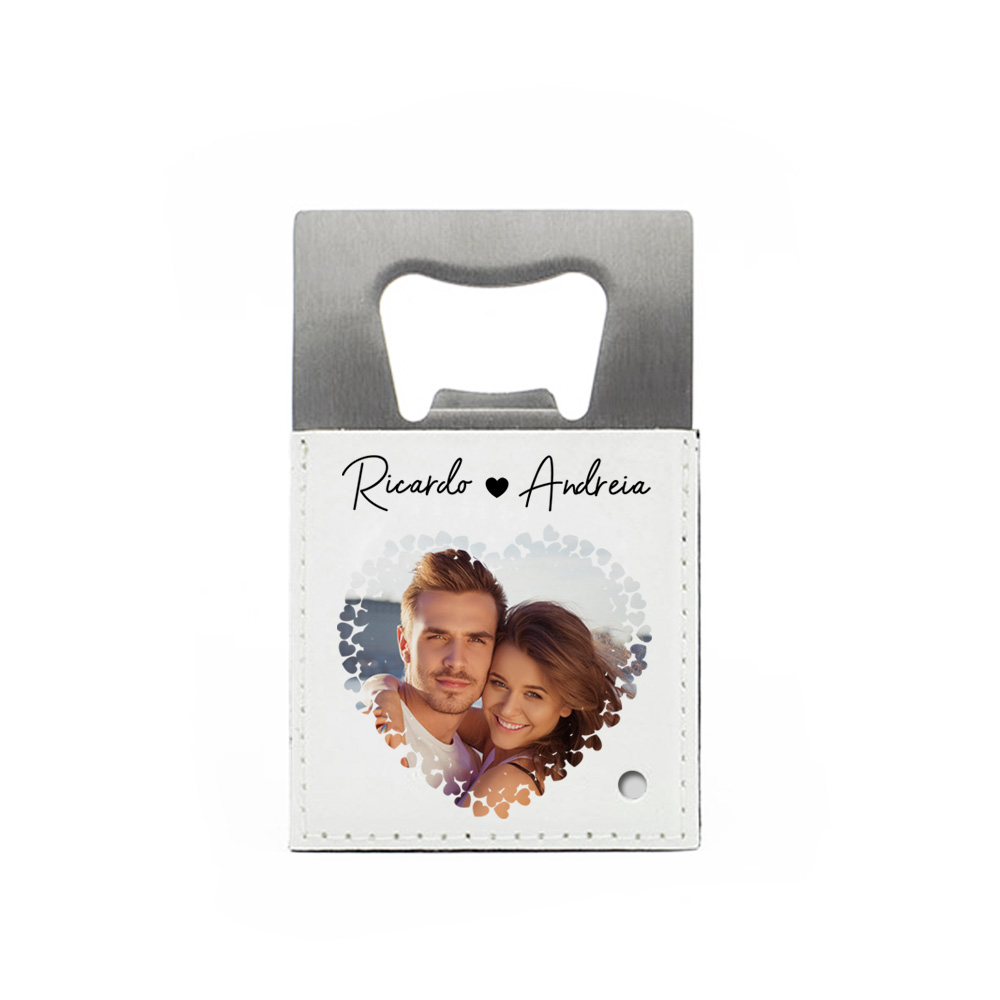 Abre-caricas porta-chaves Coração