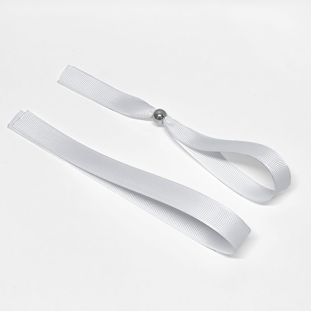 Pulseira de tecido canelada 1,5cm largura