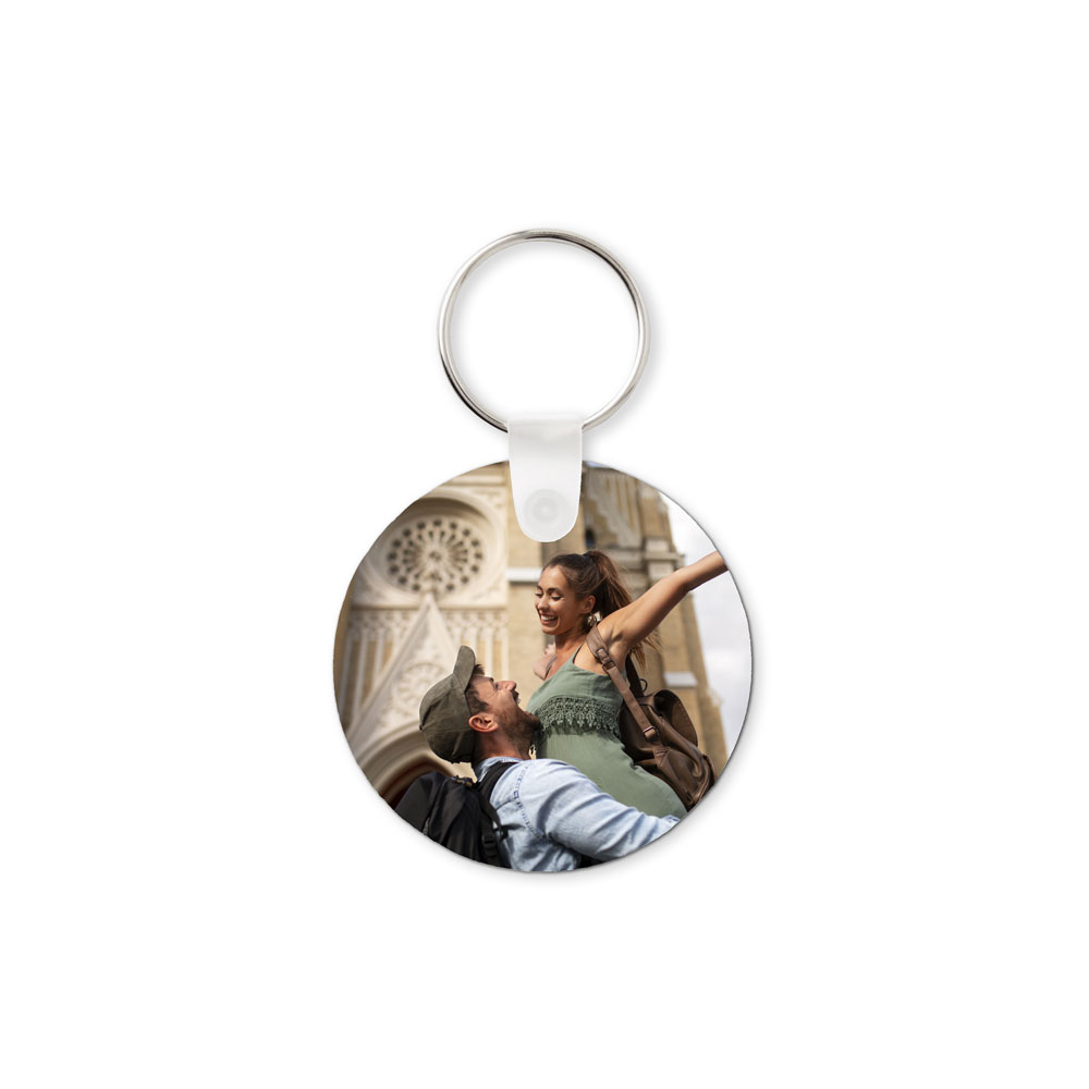 Porta-chaves com fotografia