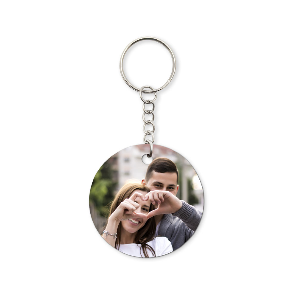 Porta-chaves corrente com fotografia