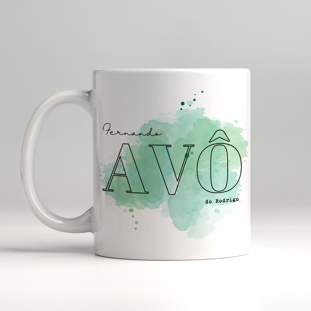Caneca Personalizada “Avô do [Nome]”