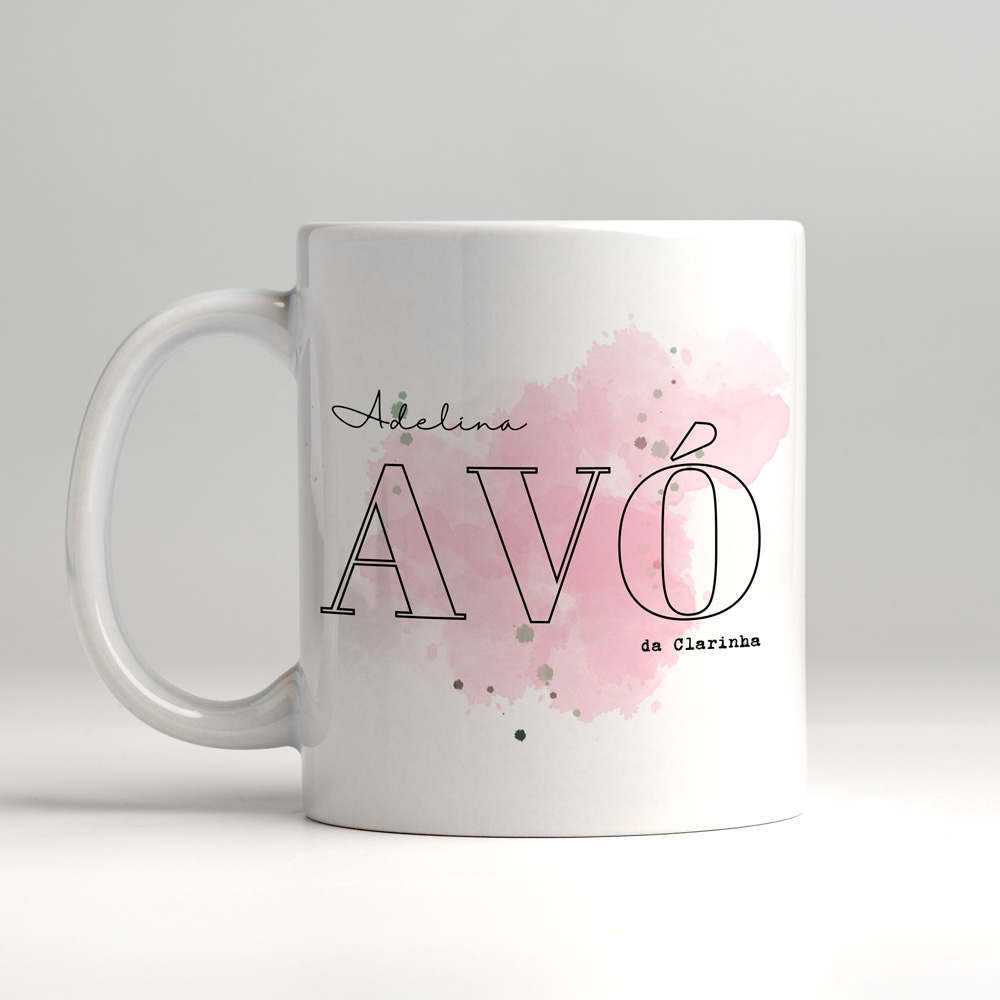 Caneca Personalizada “Avó do [Nome]”