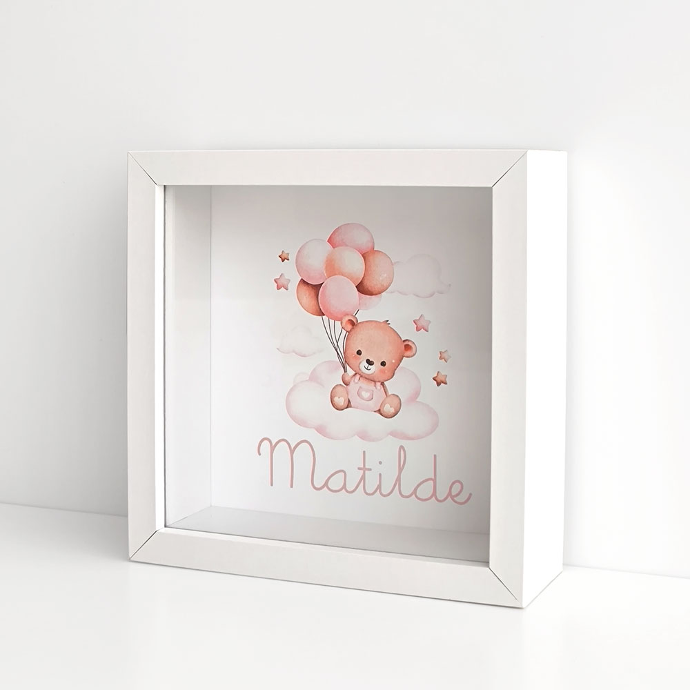 Quadro Mealheiro Balões