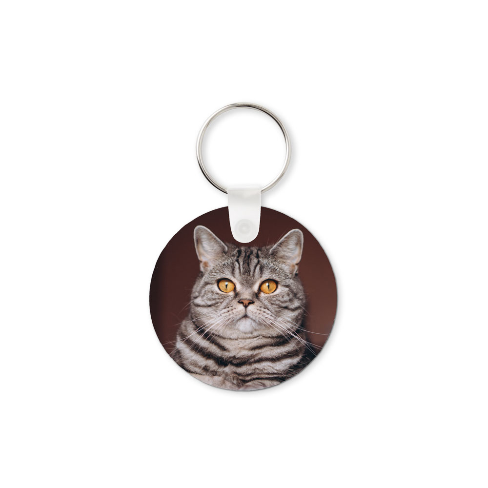 Porta-chaves com fotografia