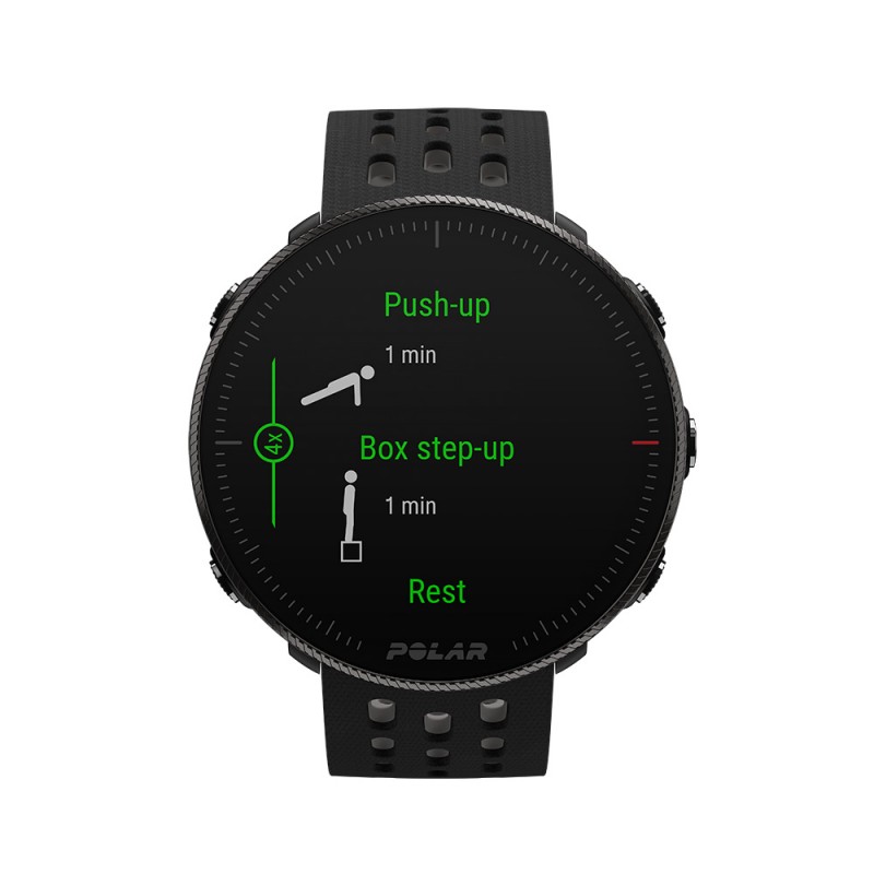 Polar vantage m2  preto/cinza s/l - 90085160