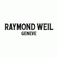 Logótipo RAYMOND WEIL GENEVE em preto sobre fundo branco