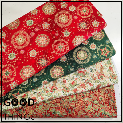 MAKOWER UK | Good Tiding | Snow Crystal Red