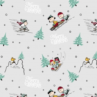 Tecido Peanuts | Snoopy Merry Christmas