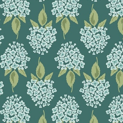 MAKOWER UK | Heartland | Hydrangea Dark Teal