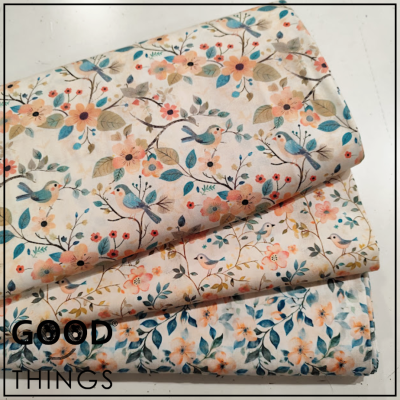 FABRICART | Modern Bird | Pássaros e Flores