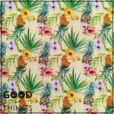 Tecido Ananases Tropicais