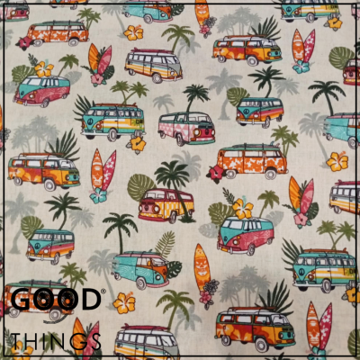 Tecido Pães de Forma Tropical