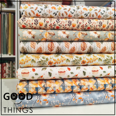 Tecido Folhinhas de Outono