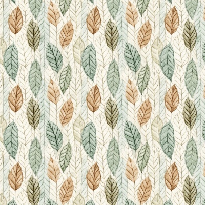 Tecido Folhas