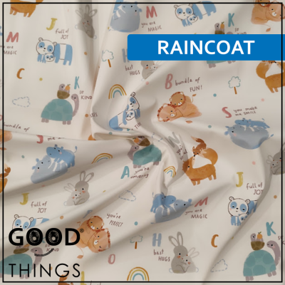 Tecido Gabardine | Alfabeto Animais