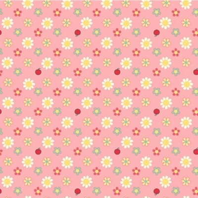QUILT GATE FABRICS | Margret & Sophie | Flower Pink