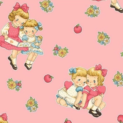 QUILT GATE FABRICS | Margret & Sophie | Playing Pink