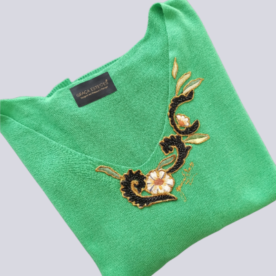 Camisola de Malha Cornucópias Camisola de Malha Cornucópias