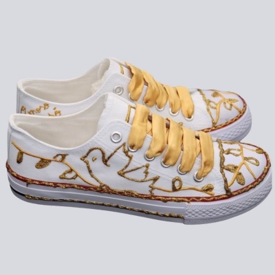 Sapatilhas Corações Unidos