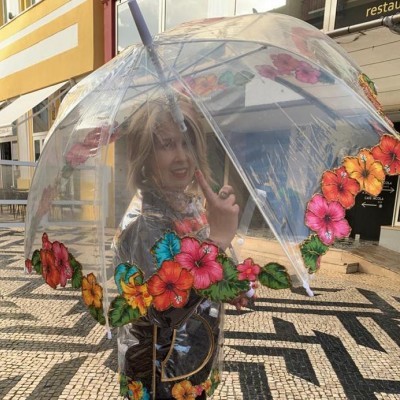 Chapéu de chuva Florido Chapéu de chuva Florido