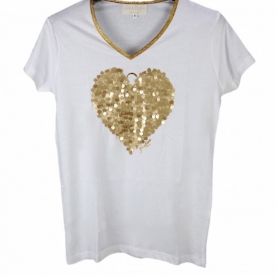 Sofi-shirt coração Carla Andrino Sofi-shirt coração Carla Andrino