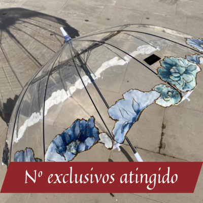 Guarda-chuva Azul-Amor Guarda-chuva Azul-Amor