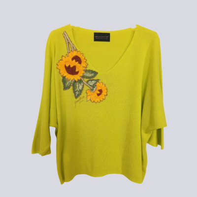Camisola de Malha Girassóis