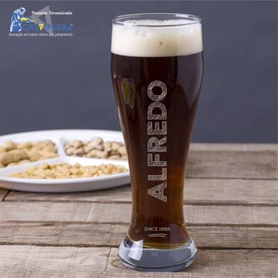 Copo em vidro personalizado Cerveja - CVBEER03