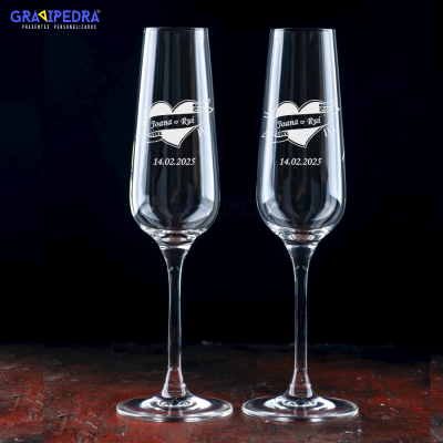 Pack 2 Copos em vidro personalizados - CVNV01