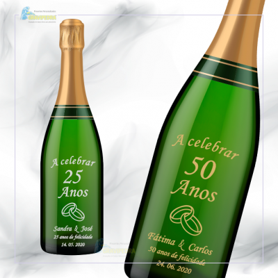 Garrafa de vinho personalizada para Casamento - GCN11 Garrafa de vinho personalizada para Casamento - GCN11