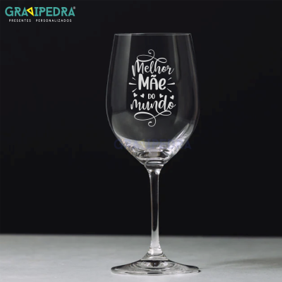 Copo em vidro personalizado - Melhor MÃE do mundo - TVDM08 Copo em vidro personalizado - Melhor MÃE do mundo - TVDM08