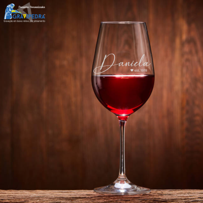 Copo em vidro personalizado - Nome - CVFG10 Copo em vidro personalizado - Nome - CVFG10