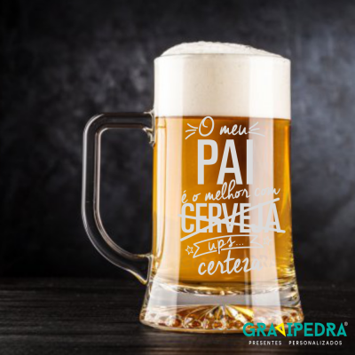 Caneca de Cerveja em vidro personalizada - Cerveja - CCVJDPD02
