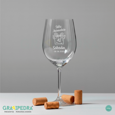 Copo em vidro personalizado - CFA50