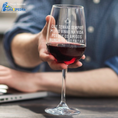 Copo em vidro personalizado - CVDLTT03