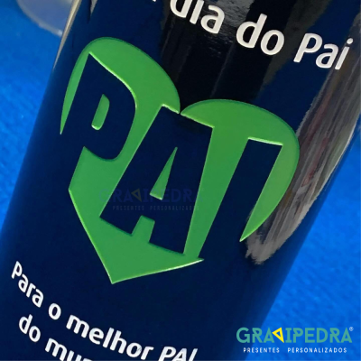 Garrafa de vinho personalizada - Dia do Pai - GDP02