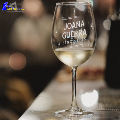 Copo em vidro personalizado - CVFG14