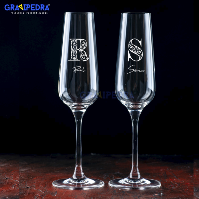 Pack 2 Copos em vidro personalizados – CVFG02A Pack 2 Copos em vidro personalizados – CVFG02A