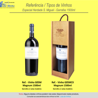 Garrafa de vinho personalizada - Feliz Aniversário - GFA29