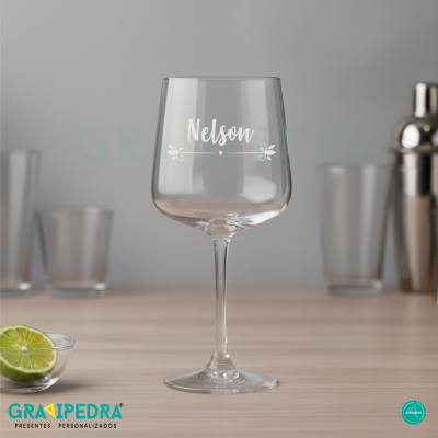 Copo GIN em vidro personalizado - CVGFG02 Copo GIN em vidro personalizado - CVGFG02