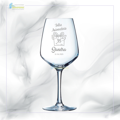 Copo em vidro personalizado - CFA50