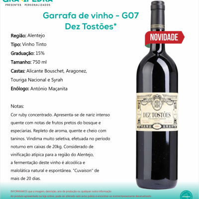 Garrafa de vinho personalizada para Natal/Ano Novo - GNA13 Garrafa de vinho personalizada para Natal/Ano Novo - GNA13