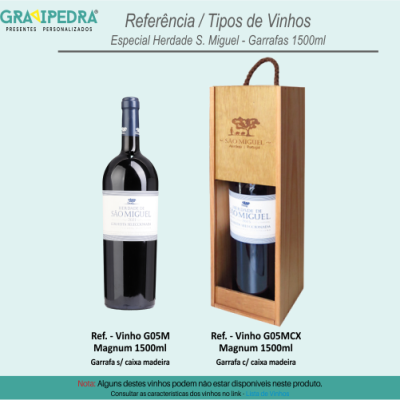 Garrafa de vinho personalizada - Aniversário - GFA57