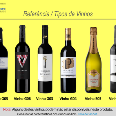 Garrafa vinho personalizada para Empresas - GDE05