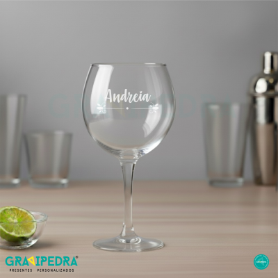 Copo GIN em vidro personalizado - CVGFG02 Copo GIN em vidro personalizado - CVGFG02