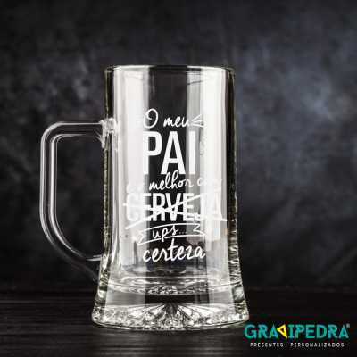 Caneca de Cerveja em vidro personalizada - Cerveja - CCVJDPD02